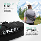 BIKEPACK Lenkertasche 8–10 L — Detailansicht 5: Abstandshalter und Lenker-Kompatibilität