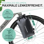 BIKEPACK Gabeltasche 6 L — Detailansicht 4: Packvolumen der Bikepacking Fork Bag