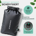 BIKEPACK Gabeltasche 6 L — Detailansicht 5: Gabeltasche montiert am Gravel-Bike
