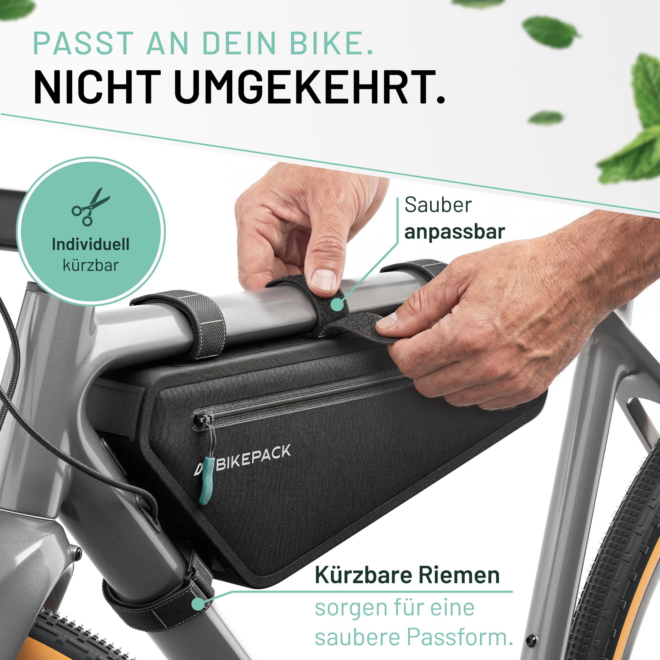Rahmentasche 2 Liter